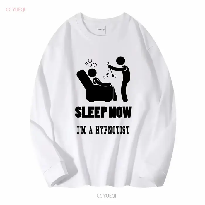 T-shirt vintage « I AM A HYPNOTIST SLEEP NOW » délavé