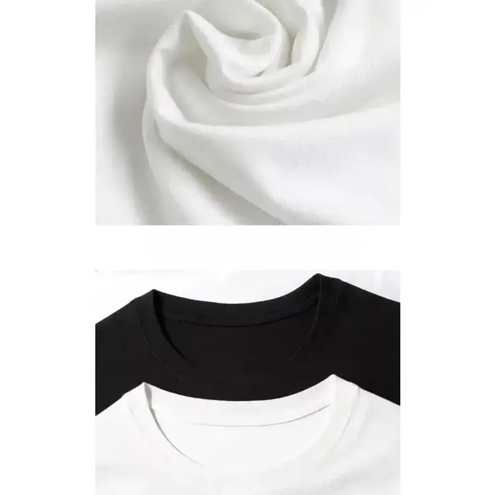 Nouveau t-shirt à manches courtes en coton 100% pur, adapté aux hommes et aux femmes. C'est un style