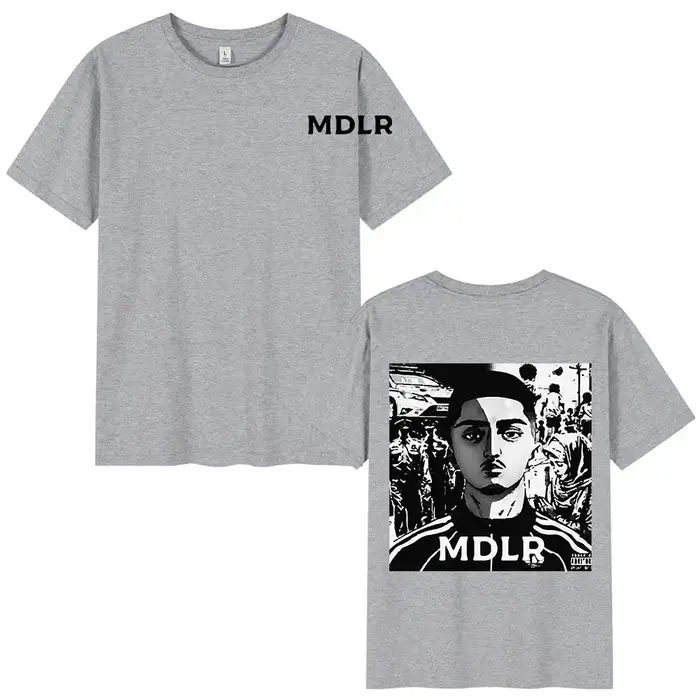 Rappeur Morad MDLR impression graphique t-shirt mode Hip Hop rue à manches courtes T-shirts hommes femmes haute qualité