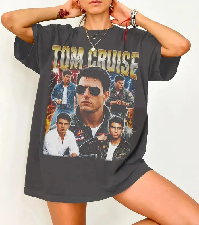 T-shirt rétro années 90 Tom Cruise
