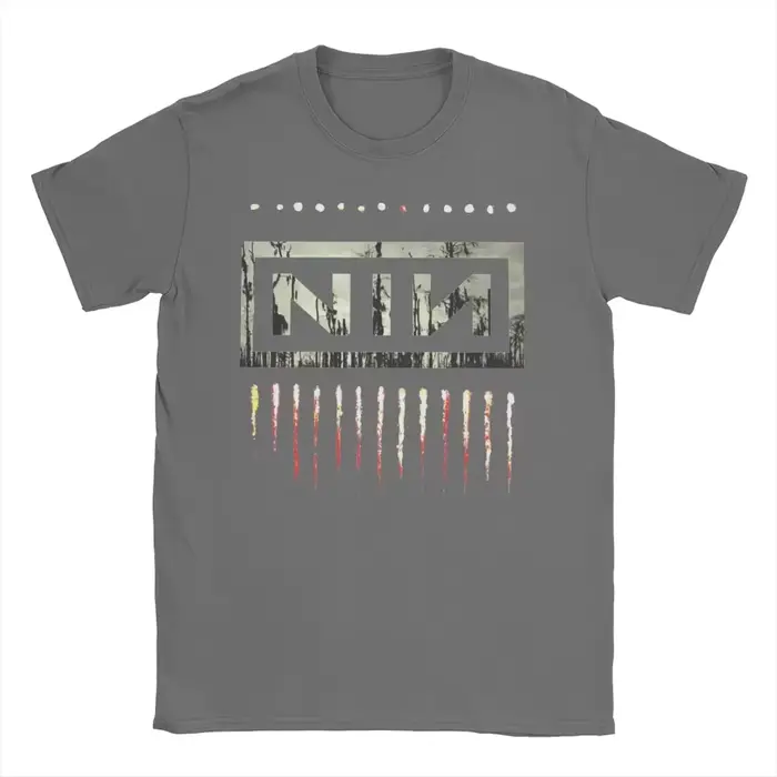Nine pouces ongles NIN Rock Band vêtements hommes femmes coton T-shirt