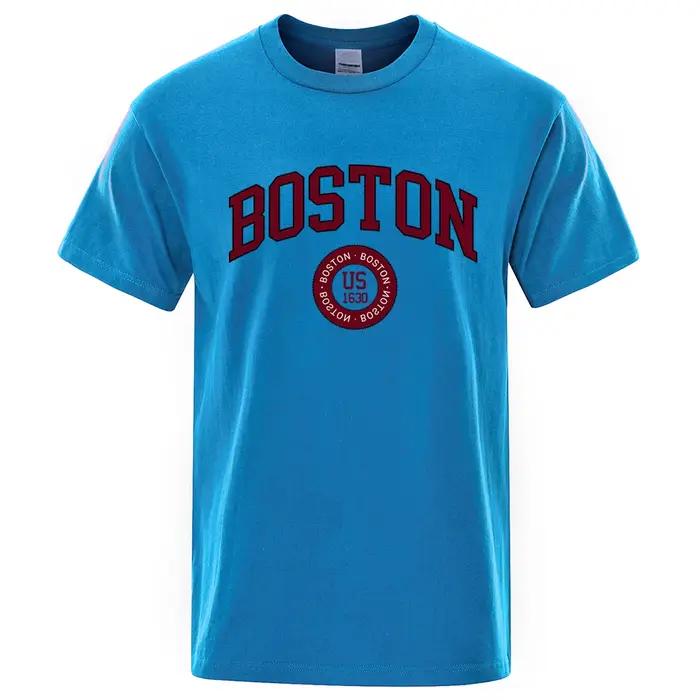 T-shirt en coton imprimé pour hommes