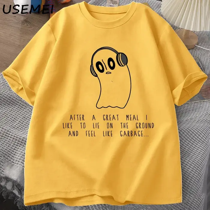Napstablook Galaxy Undertale musique T-shirt hommes été coton à manches courtes femmes T-shirts décontracté col rond
