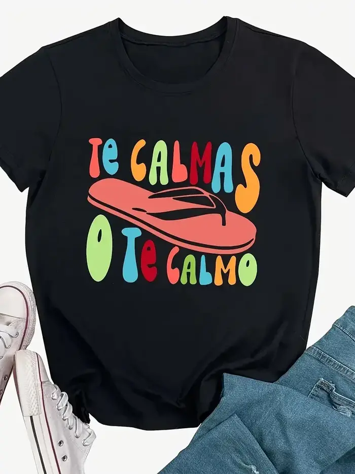 T-Shirt décontracté à manches courtes pour femmes
