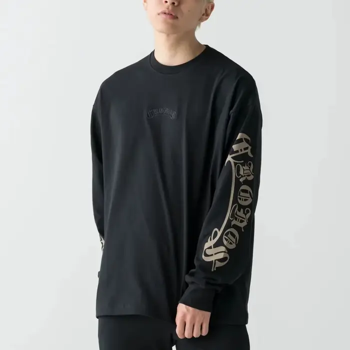 T-shirt à manches longues surdimensionné pour homme