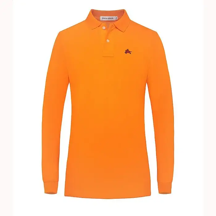 Polo décontracté avec logo brodé pour femmes