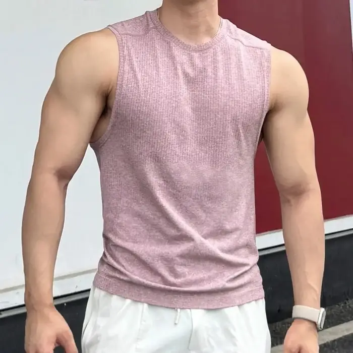 Débardeur de sport jacquard pour homme