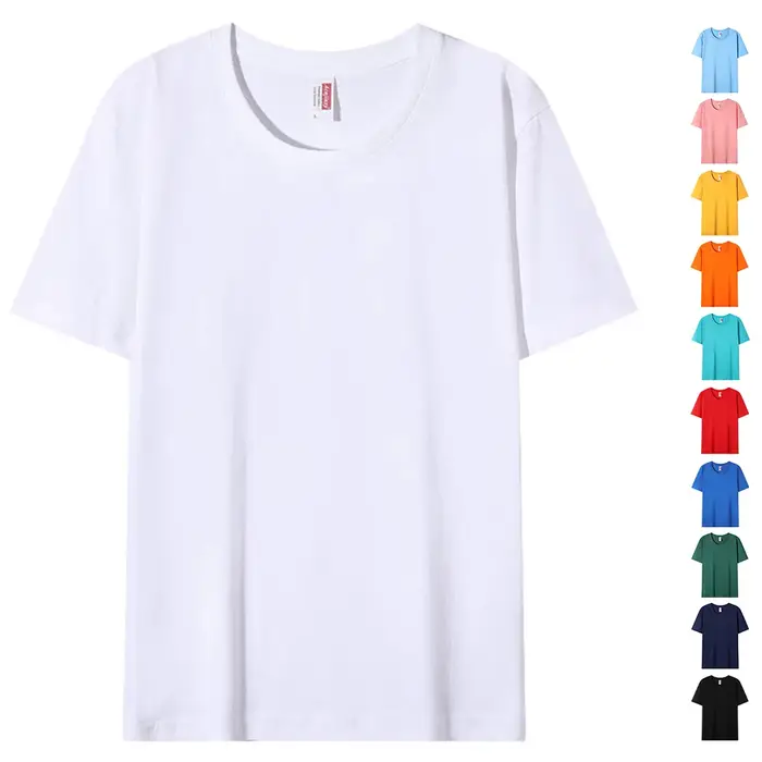 T-shirt unisexe à col rond pour hommes