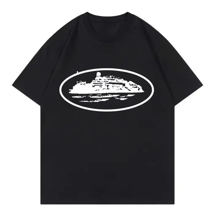 T-shirt classique avec logo de marque Island, 100% coton, t-shirt graphique pour hommes et femmes, s