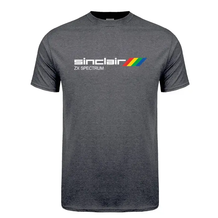 Sinclair Zx spectre T-shirt hauts été à manches courtes coton homme