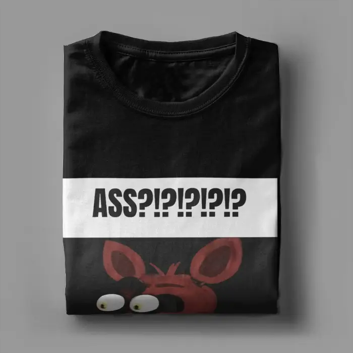 Hommes FNAF At Freddys T-Shirt 100% coton vêtements Unique à manches courtes col rond t-shirts idée cadeau