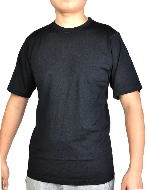 T-shirt manches courtes en laine mérinos pour homme, haut léger et résistant, respirant, mèche, cool