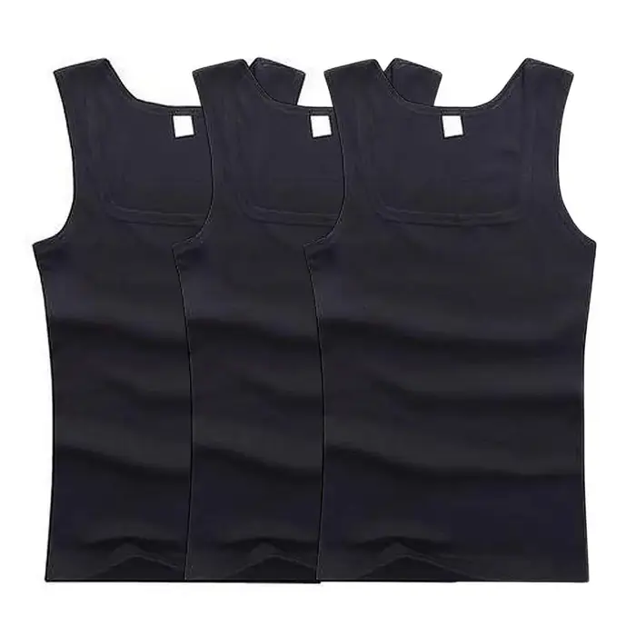 Débardeur en coton pour hommes et femmes