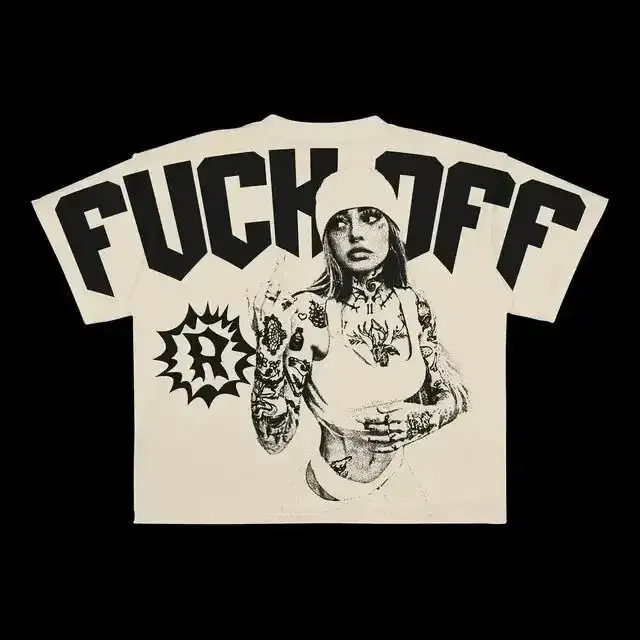 T-shirt de styliste Y2K Hip Hop pour hommes et femmes