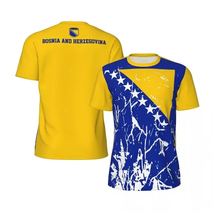 T-shirt à motif de Bosnie-Herzégovine
