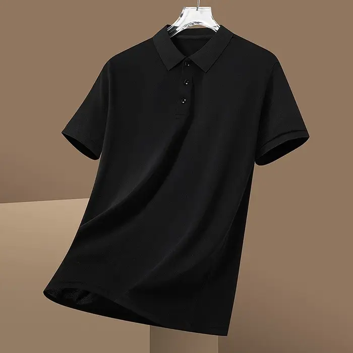 Polo basique uni pour homme
