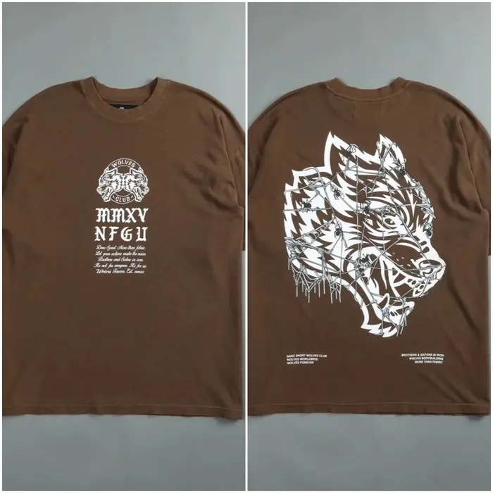 DARC sport décontracté ample à la mode T-shirt en coton à manches courtes