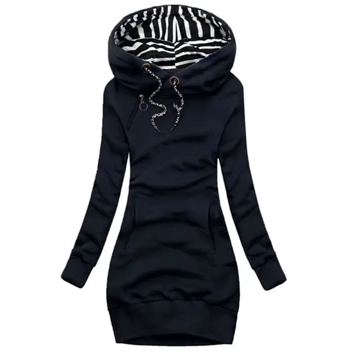 Robe à capuche décontractée
