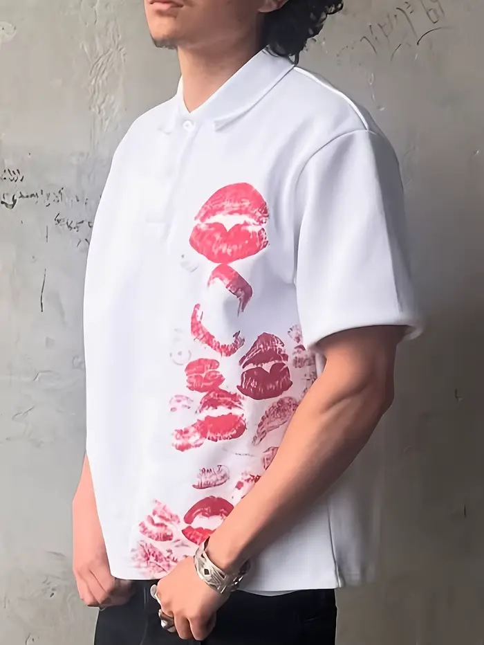 Polo pour homme, style rétro classique