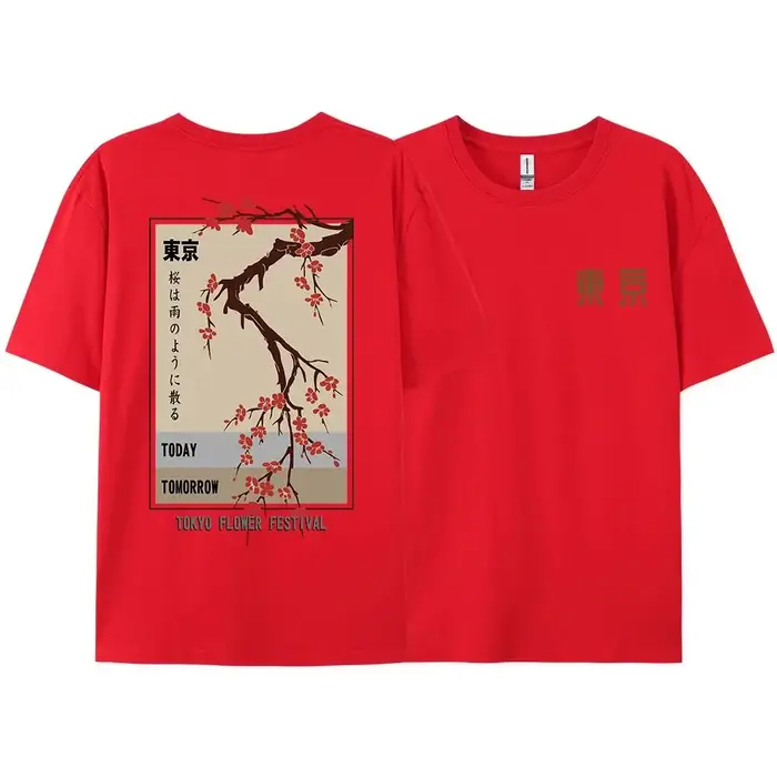 T-shirt du Festival des Fleurs de Tokyo Today Tomorrow