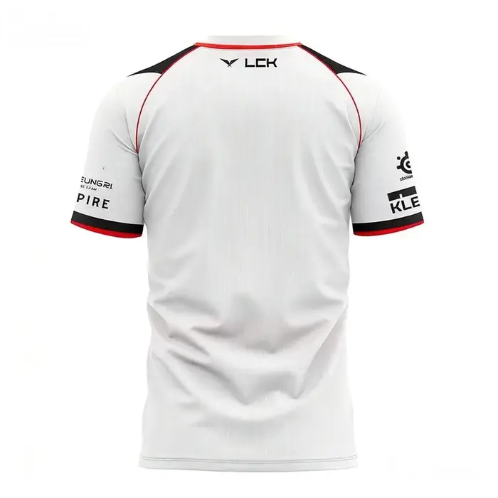 Nouveau T-shirt de club d'e-sport T1 2026