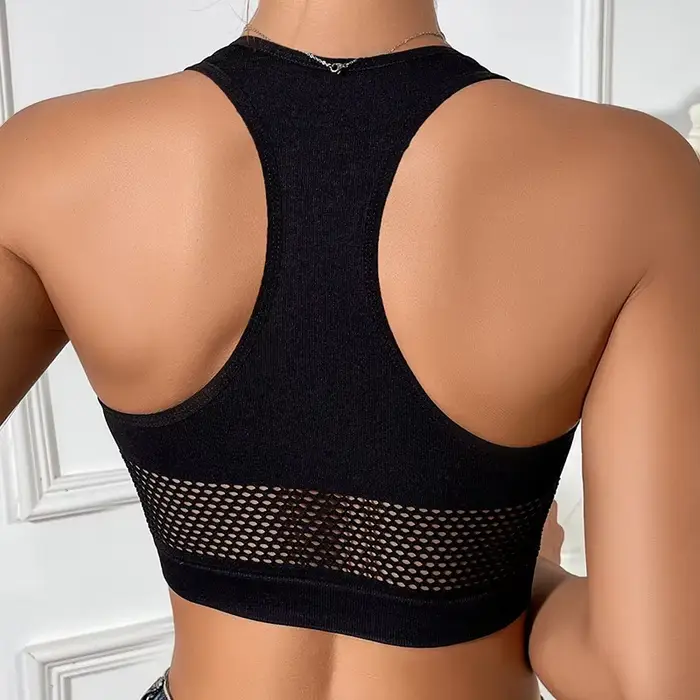 Débardeur Sexy en résille pour femmes