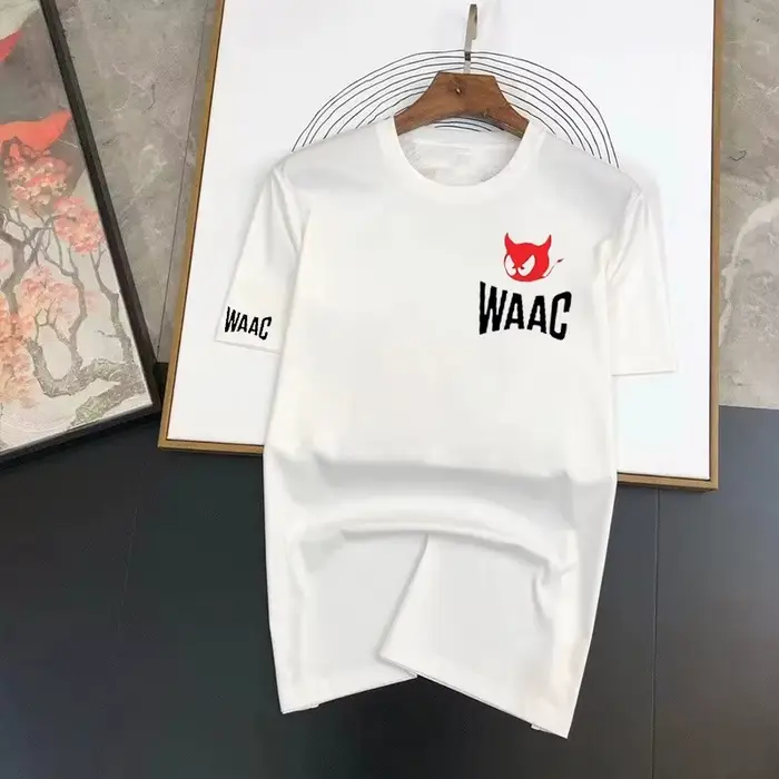 T-shirt graphique de luxe surdimensionné en coton 2026 pour hommes et femmes