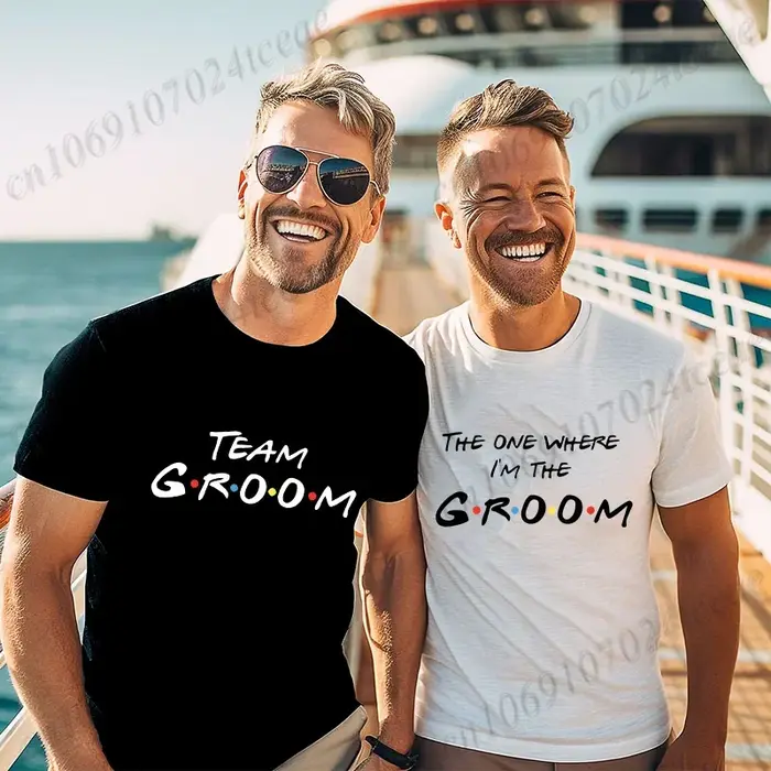 T-shirt Team Groom Squad Best Man