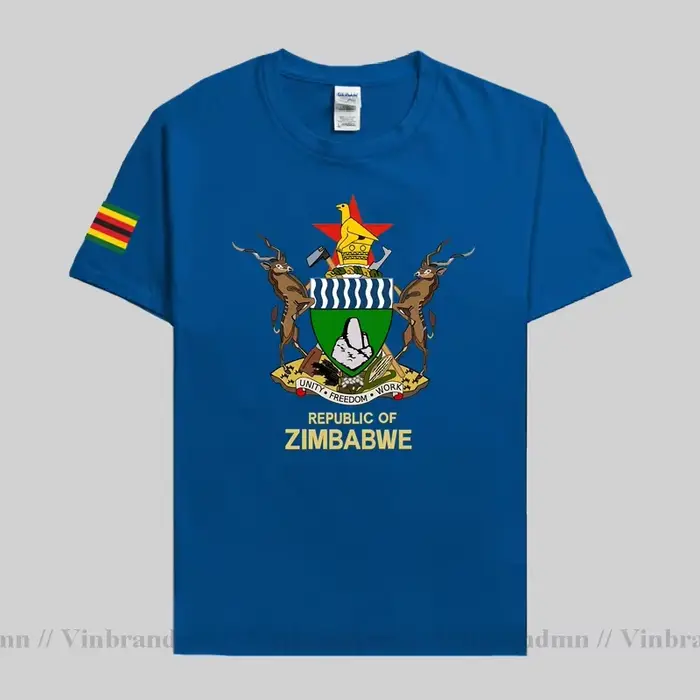 Zimbabwe hommes T-shirt classique Jersey Nation équipe