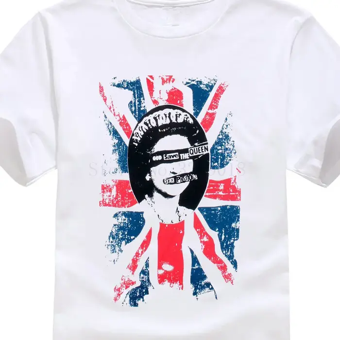 T-shirt Vente Chaude Vêtements O-cou Court Sex Pistols Design Pourri T-shirts Pour Hommes