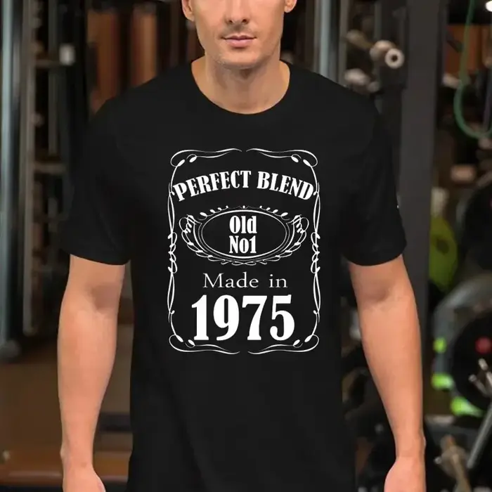 Cadeau de fête T-shirt coton décontracté hommes