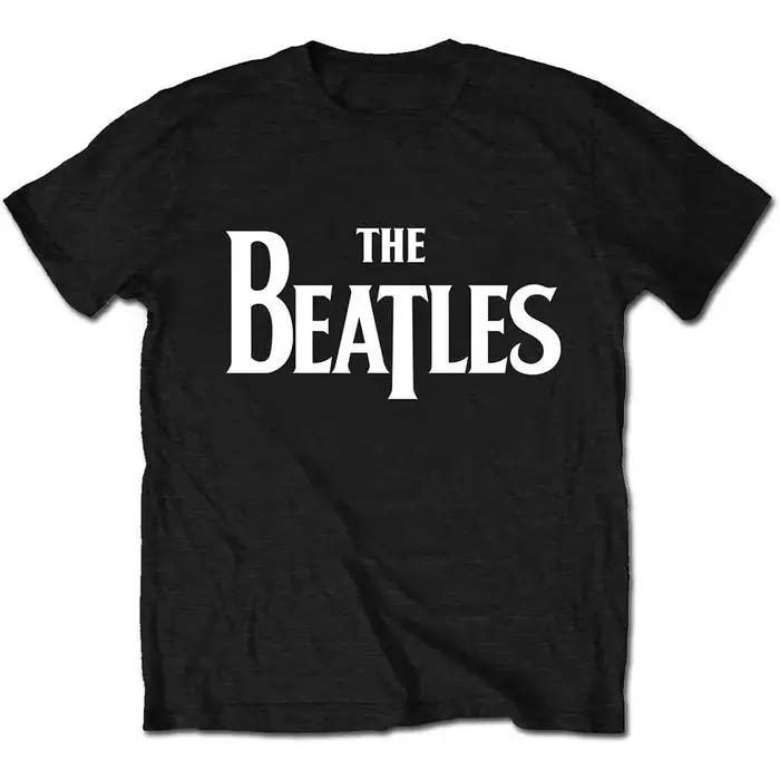 T-Shirt avec Logo Drop T des Beatles, en coton, avec image graphique, pour hommes et femmes, Streetw