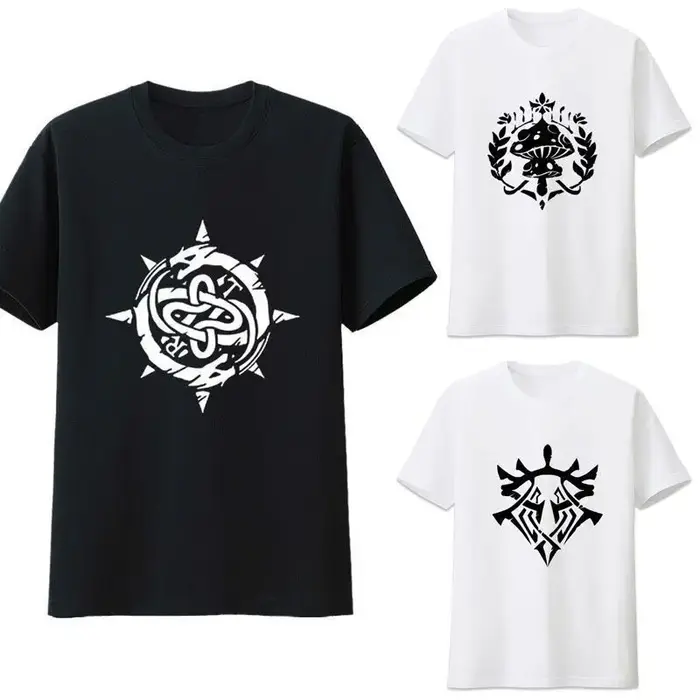 ‌ Anime Seigneur des Mystères ‌ Klein Moretti T-shirt à manches courtes été Cosplay Costume décontracté étudiant hauts