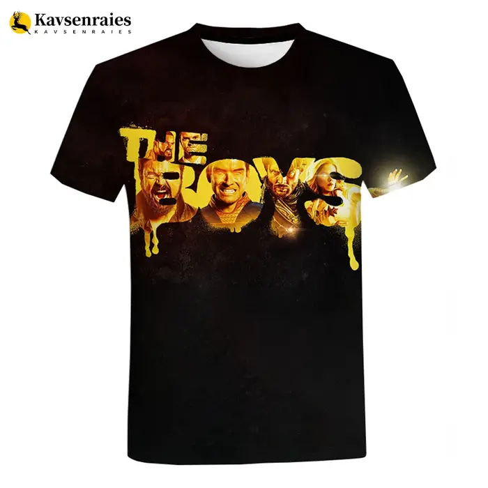 T-shirt homme série TV The Boys 3D