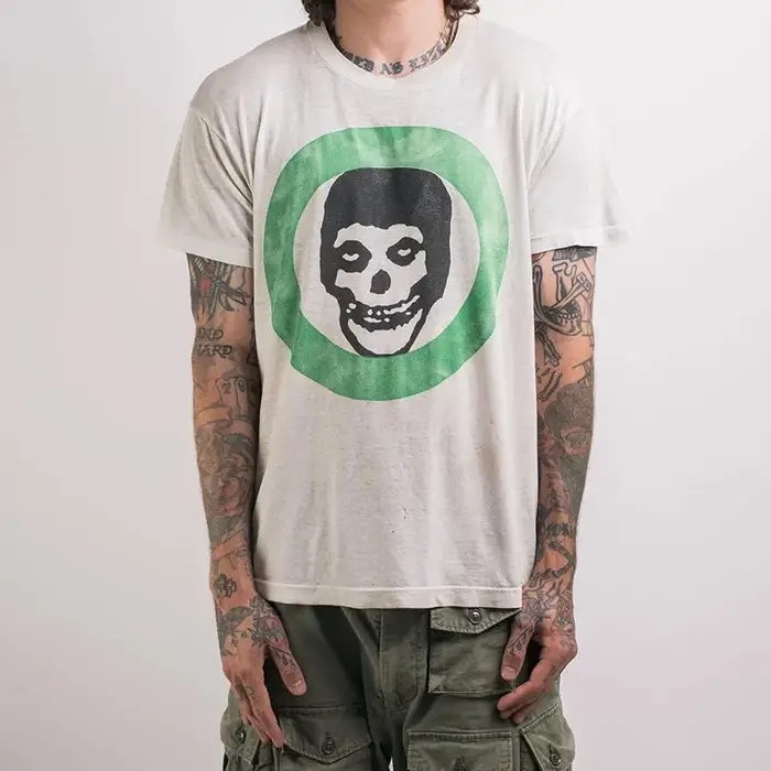 T-shirt décontracté Misfits Band Rock Hardcore Punk pour hommes et femmes