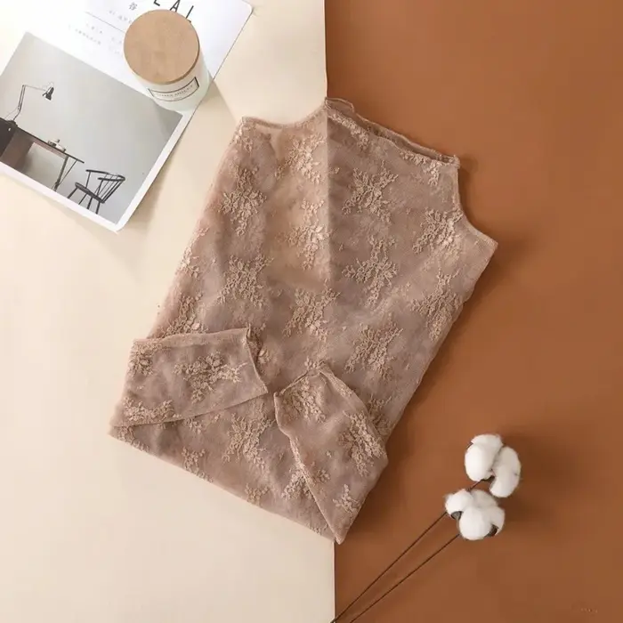 T-shirts en maille pour femmes à manches longues