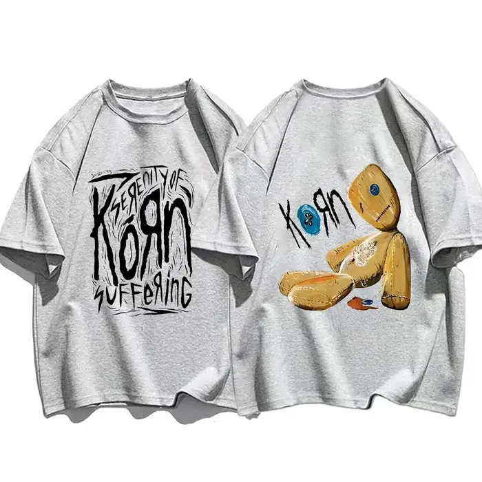 Korn Rock Band T-Shirt imprimé