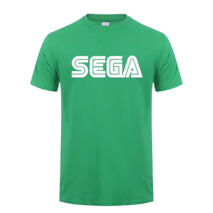 Sega t-shirts hommes décontracté coton à manches courtes été Sega Logo t-shirt homme hauts t-shirts