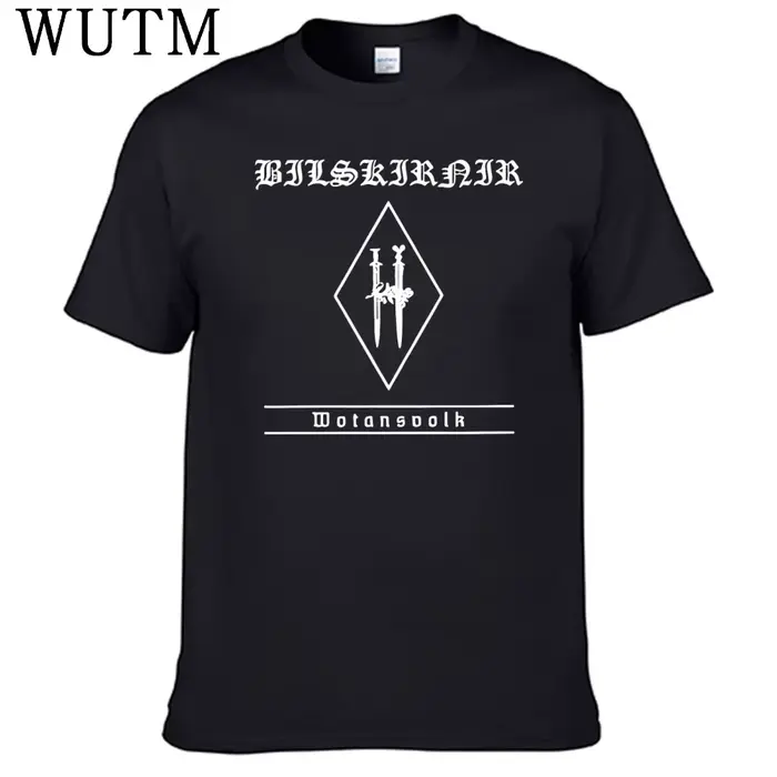 Nouveau t-shirt Bilskirnir 100% coton pour hommes