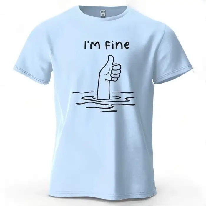 T-shirt pour homme 100% coton