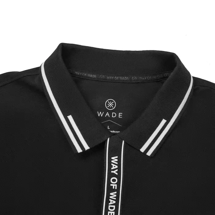 Li-Ning Polo Wade pour hommes LN COOL Protection solaire 69% coton 31% polyester respirant