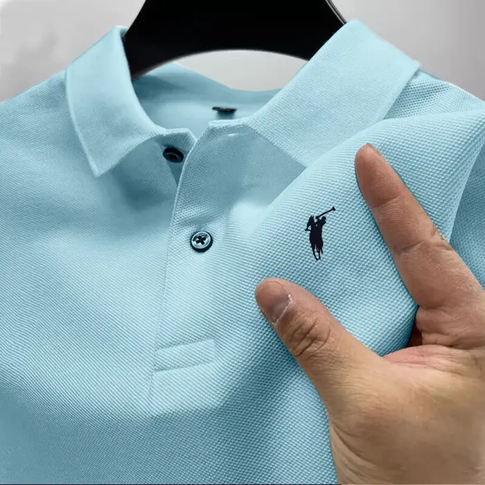 Nouveau style, polo imprimé haut de gamme de marque de luxe