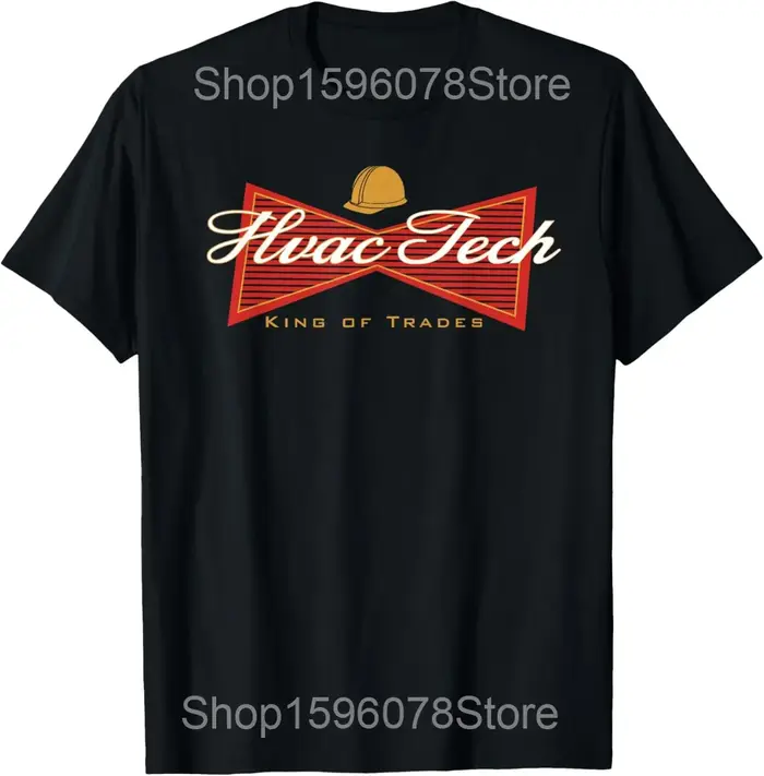 HVAC technicien mécanique t-shirts hommes coton Humor Streetwear t-shirt à manches courtes unisexe ample réparation