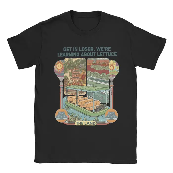 T-shirt pour hommes « Get in Loser We're Gonna Learn About Lettuce »