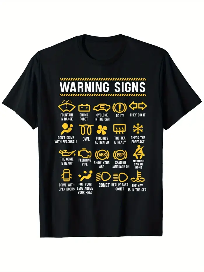T-shirt pour femme avec signe d'avertissement 101 Fun Car Mechanic - Le cadeau parfait pour les pass
