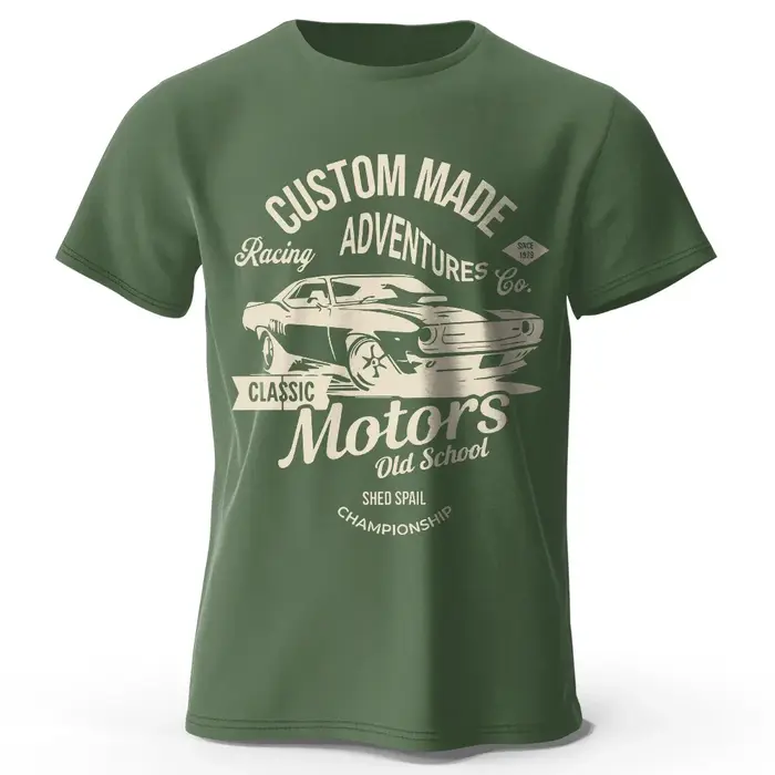 T-shirt imprimé Motors pour hommes