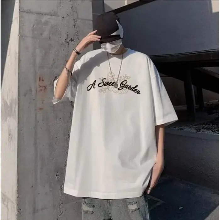 T-shirt ample surdimensionné pour hommes