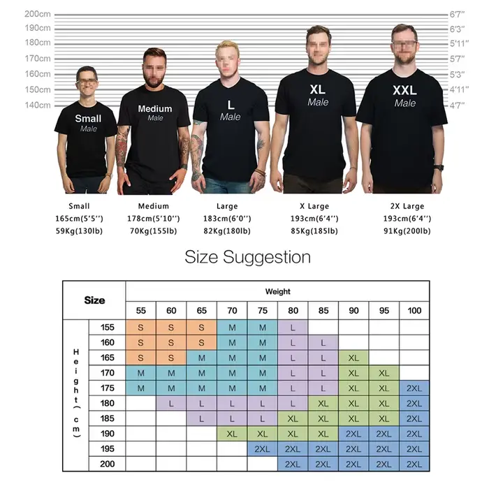 T-shirt personnalisé pour hommes