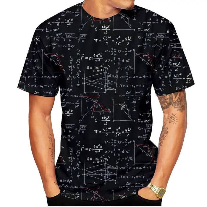 T-shirt mathématique drôle formule