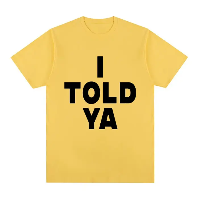 J'ai dit Ya Challengers ZENDAYA T-Shirt hommes Harajuku esthétique graphique Tashi